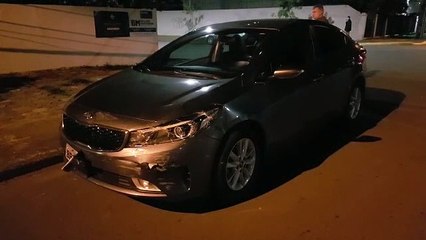 Motociclista fica ferido em colisão na Rua Minas Gerais