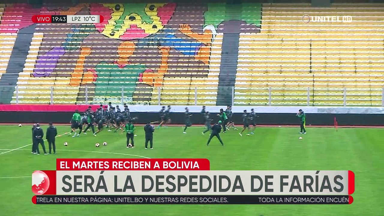 La Verde se alista para recibir a Brasil en su partido de despedida del DT Farías