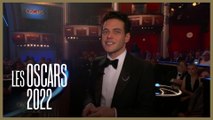 Rami Malek fait l’éloge de Billie Eilish et Finneas O'Connell - Oscars 2022