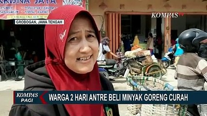 Download Video: Beralih ke Minyak Goreng Curah, Warga Harus Antre 2 Hari Hingga Penjual Jeriken Minyak Raih Untung!