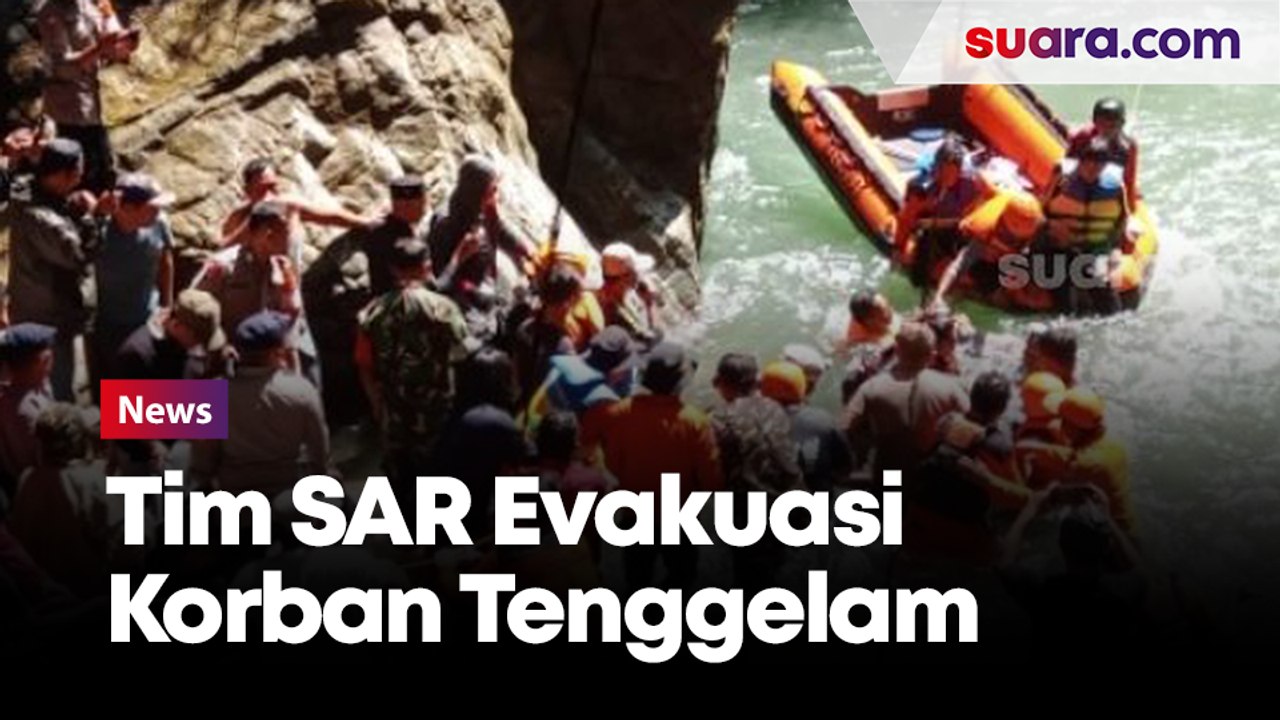Tim SAR Gabungan Evakuasi Korban Tenggelam di Air Terjun Bantimurung Luwu Utara