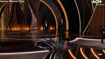 Will Smith slaps Chris Rock in the face over joke about Jada Pinkett Smith at the Oscars 2022 (Full Altercation) | March 28, 2022 | ACM