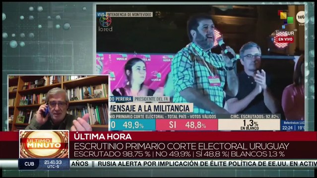 Uruguay: Resultados del plebiscito de LUC muestran empate técnico
