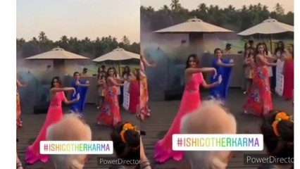 Kiara Advani dance performance at her sister ishita's wedding