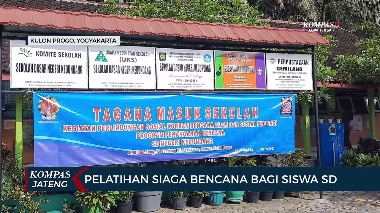 Pelatihan Siaga Bencana Bagi Siswa SD di Kulon...