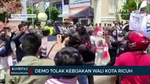 Demo Tolak Kebijakan Wali Kota Ricuh