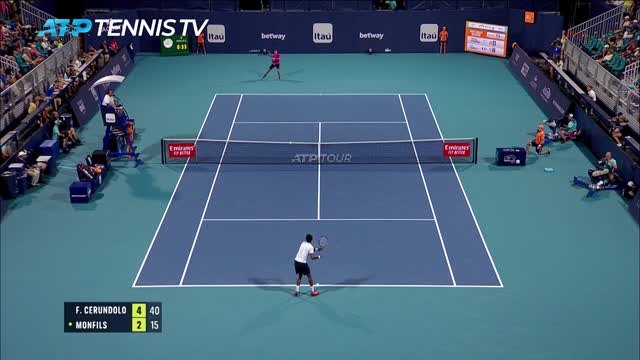 Cerundolo upsets Monfils in Miami
