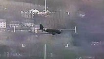 Footage shows moment Douglas C47 Dakota plane flies over Leeds