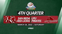 San Beda vs. Lyceum | Fourth Quarter | NCAA Season 97