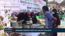 Makan Gratis Untuk Kaum Dhuafa Digelar di Alun-alun Pekalongan