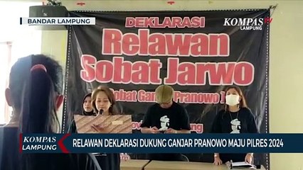 Descargar video: Relawan Deklarasi Dukung Ganjar Pranowo Maju Pilres 2024