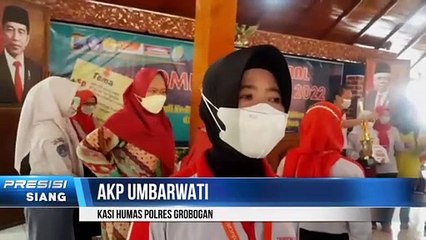 Polres Grobogan Gelar Lomba Menulis Tingkat Pelajar Tentang Pengalaman Vaksinasi