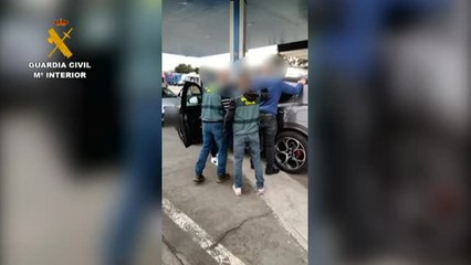 Desarticulado un grupo criminal que robaba vehículos en áreas de servicio de Castellón y Zaragoza