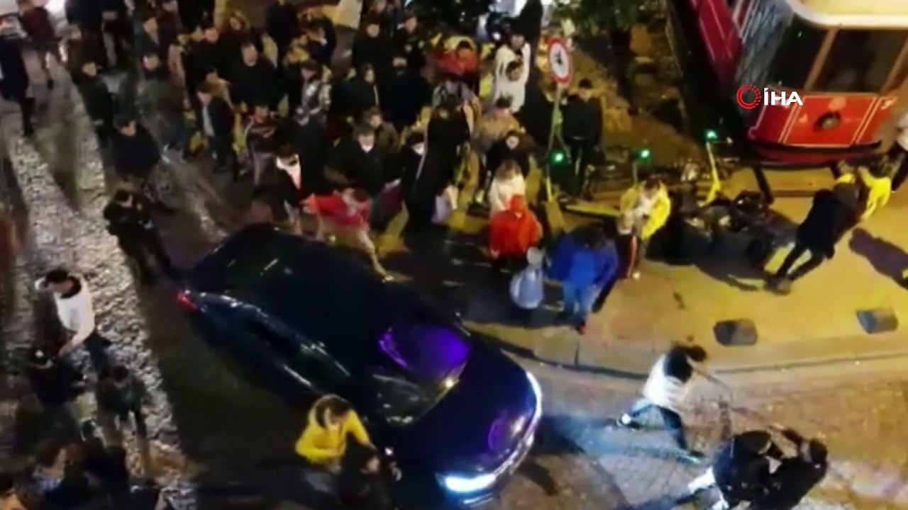 Galata Kulesi'nde dün neler oldu: Polis hepsini gözaltına aldı