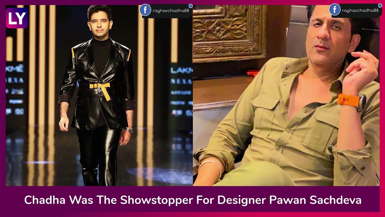 Raghav Chadha, AAP's Rajya Sabha MP Turns Showstopper At Lakme Fashion Week 2022