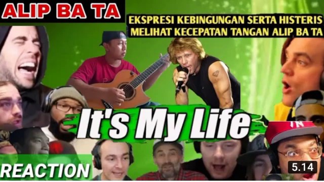 Alip ba ta reaction IT'S MY LIFE bon Jovi 2022