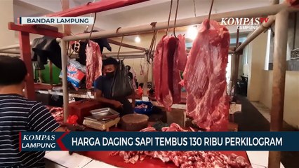 Harga Daging Sapi Tembus 130 Ribu Per Kilogram