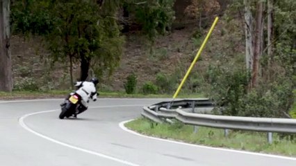 La Triumph Tiger 1200 2022 en action