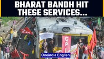 Bharat Bandh impacts transport, banking services in some cities | Oneindia News