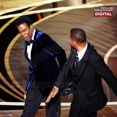Will Smith, sinampal si Chris Rock sa gitna ng Oscars | GMA News Feed
