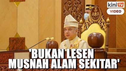 'Ketaksuban majukan prasarana bukan lesen musnah alam sekitar'