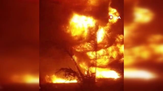 Nijerya'da akaryakıt tankeri patladı: 6 ölü