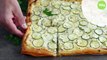 Tarte filo aux courgettes