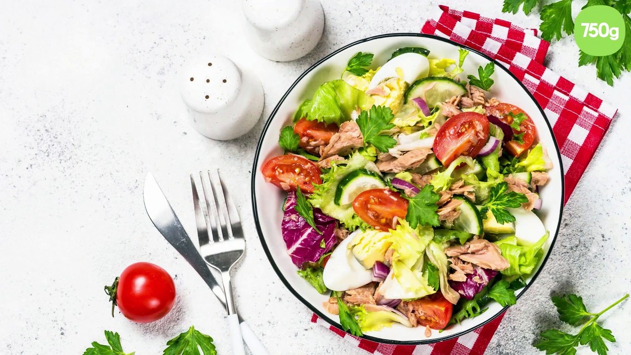 Salade de tomates au thon