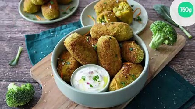 Croquettes de brocolis et carottes