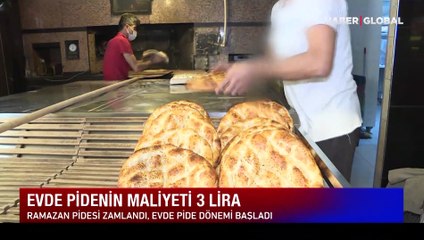 Ramazan pidesi zamlandı, evde pide dönemi başladı! Evde pidenin maliyeti 3 lira