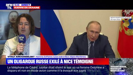 Guerre en Ukraine: cet oligarque russe exilé à Nice compare Poutine à Hitler