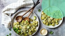 Pâtes au pesto et courgettes