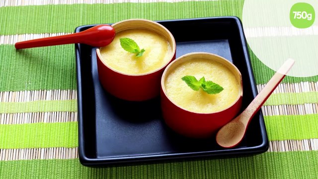 Mousse à la mangue et au gingembre