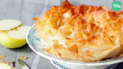 Croustade aux pommes ou tourtière landaise