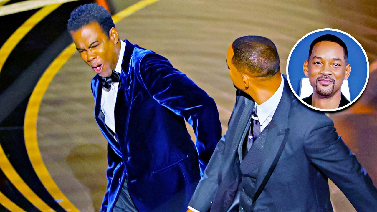 Will Smith Slaps Chris Rock In The Face At 2022...