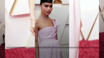 Oscars 2022 : Zoë Kravitz adopte la coiffure iconique de Audrey Hepburn
