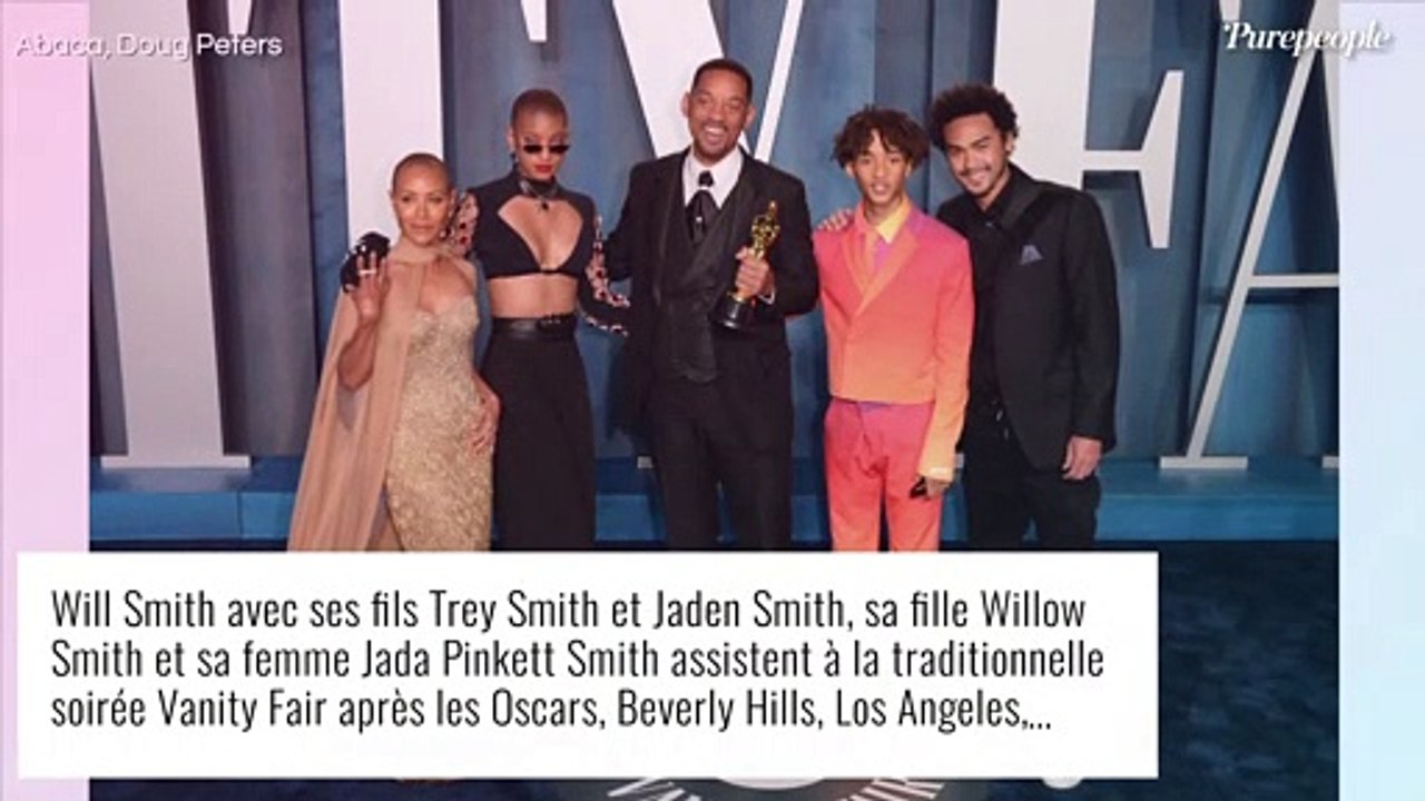 "C'est comme ça qu'on fait" : Après sa gifle aux Oscars, Will Smith reçoit le soutien de son fils Jaden