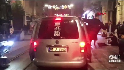 İstiklal Caddesi'ndeki trafik magandaları polise yakalandı