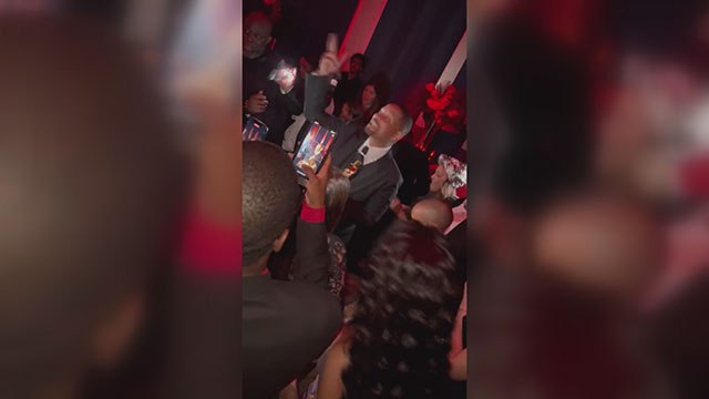 Will Smith, partide kendinden geçti