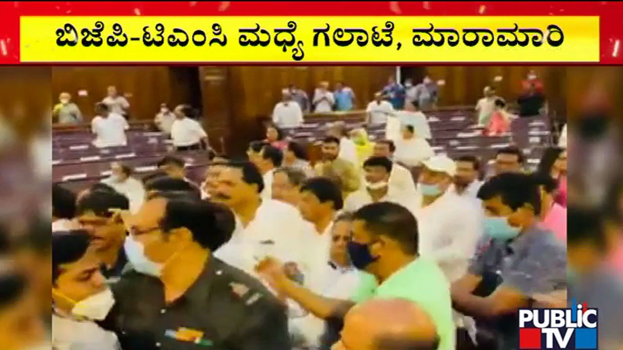 BJP-TMC Leaders Clash In West Bengal Assembly, 5 BJP MLAs Suspended