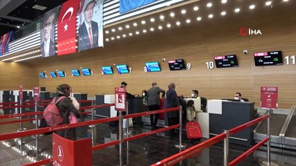 Başkan Erdoğan’ın açılışını yaptığı Tokat havalimanına yoğun ilgi