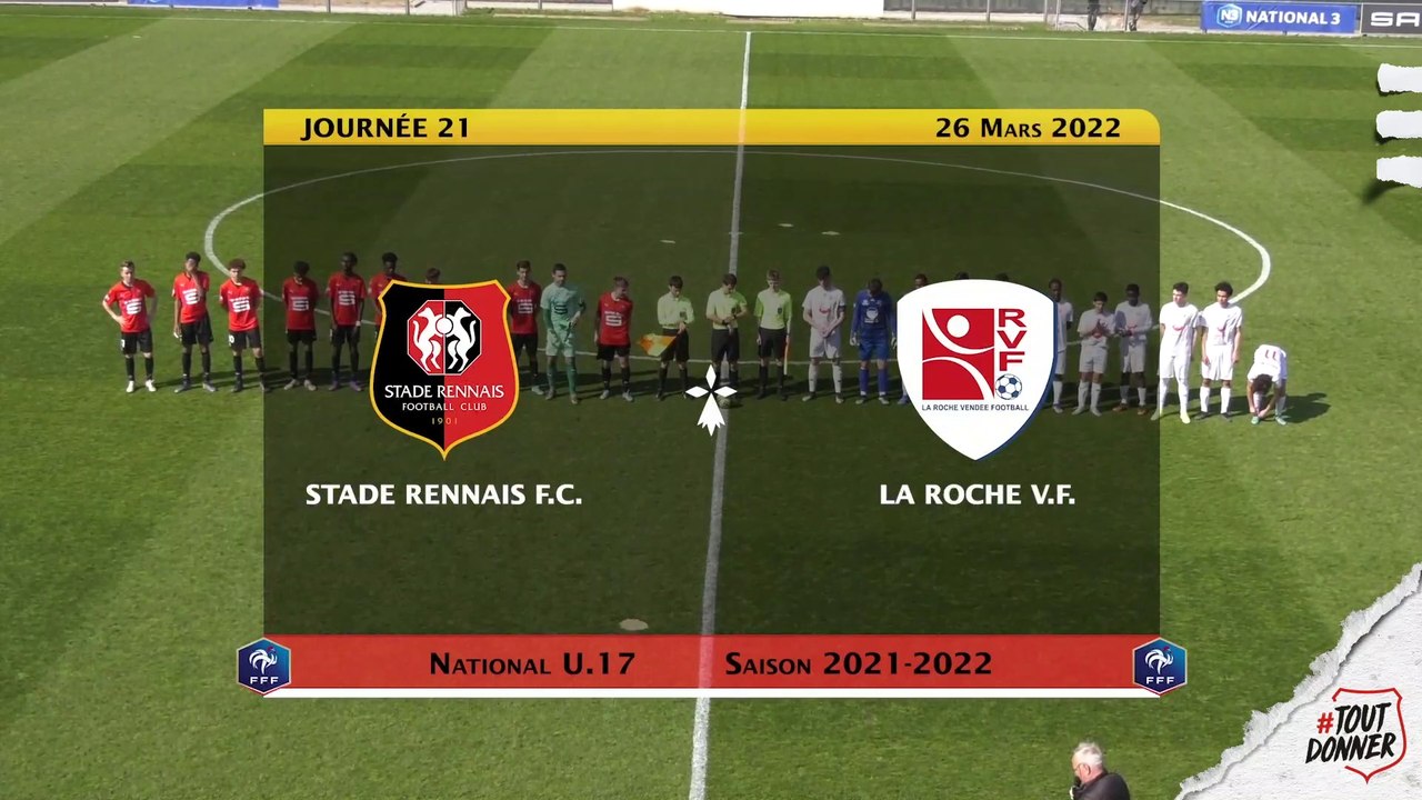 U17. La "manita" rennaise face à la Roche sur Yon VF (5-0)