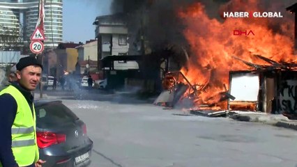 Son dakika! İstanbul Ataşehir'de yangında can pazarı