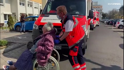 Des rescapées de l'Holocauste en Ukraine sont évacuées en Allemagne