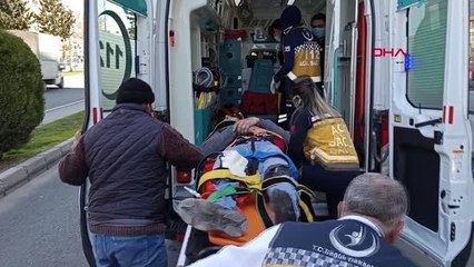 ASANSÖR İLE DUVAR ARASINDA SIKIŞAN İŞÇİ YARALANDI