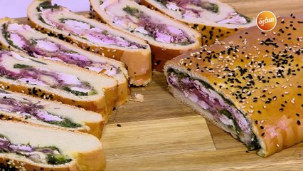 فطيرة بحشوة السبانخ والجبنة  | نرمين هنو