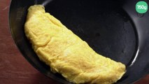 Omelette aux pommes de terre et gruyère