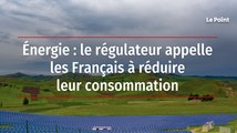 Energie : le régulateur appelle les Français à réduire leur consommation