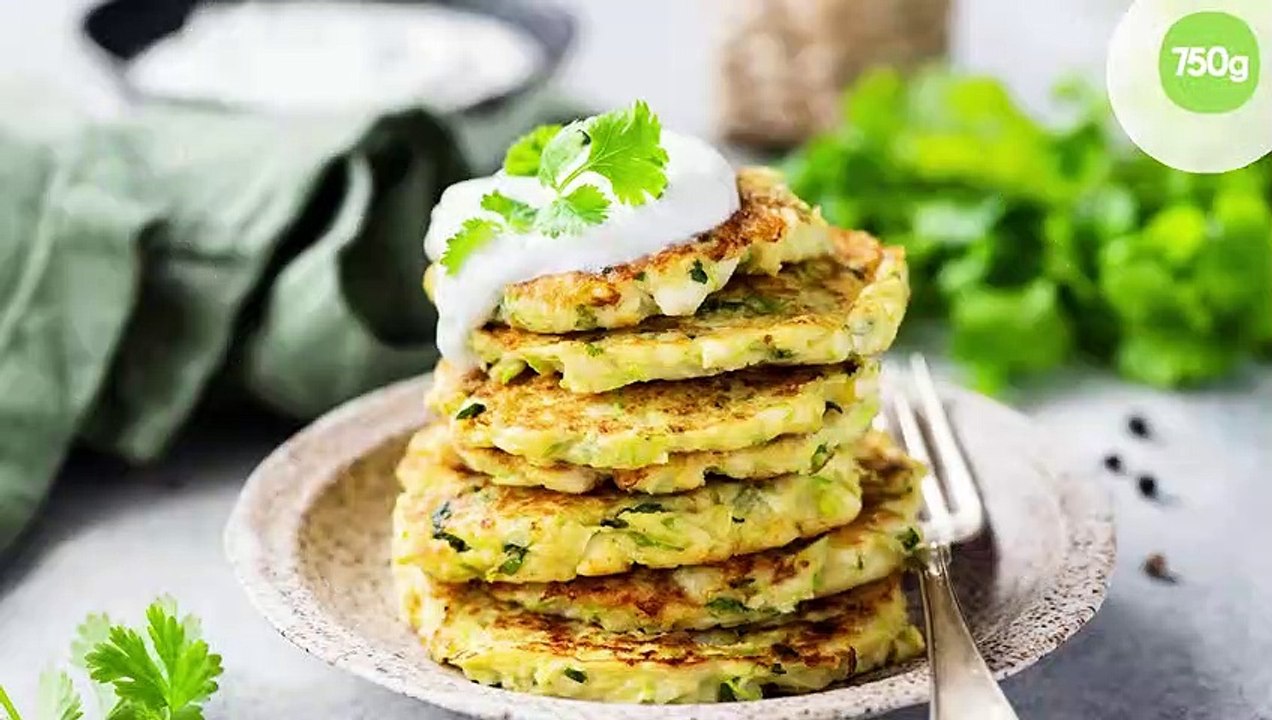Galettes de quinoa aux épinards, oignons nouveaux et herbes fraiches