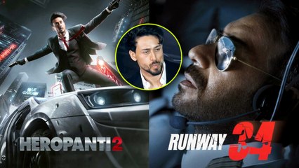Tiger Shroff's Best Reaction On Heropanti 2 Clashing With Ajay Devgn's Runway 34